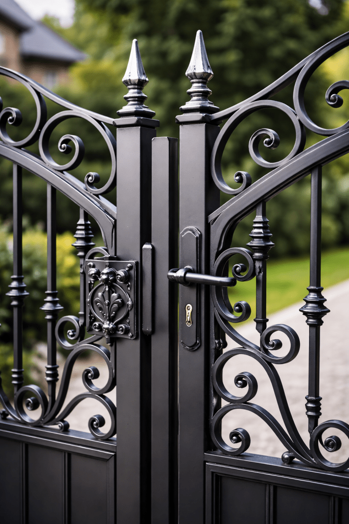 Industrial Paint Supplies 3 wrought iron and steel that have been painted by custom mixed paint sold by autopaint bolton